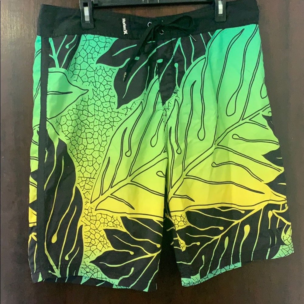 Hurley board shorts! Cool pattern!